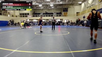 125 lbs Round 4 (6 Team) - Gael Garcia, Cloud County Community College vs Jeremy Oani, Clackamas Community College