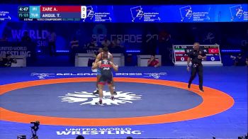 125 kg 1/2 Final - Amir Hossein Abbas Zare, Iran vs Taha Akgul, Turkey