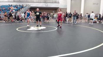 129 lbs Cons. Round 2 - Cole Lausch, Michigan West vs Keegan Gross, Switzerland County