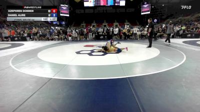 113 lbs Cons. Rd Of 64 - Xzephren Donner, KS vs Daniel Alire, AZ