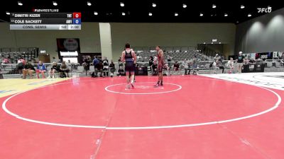 157 lbs Cons. Semis - Dimitri Kizer, Tough N Technical vs Cole Sackett, Angry Fish