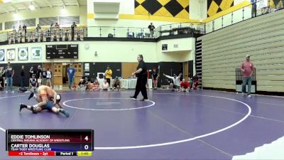 97 lbs 3rd Place Match - Eddie Tomlinson, Central Indiana Academy Of Wrestling vs Carter Douglas, Team Tiger Wrestling Club