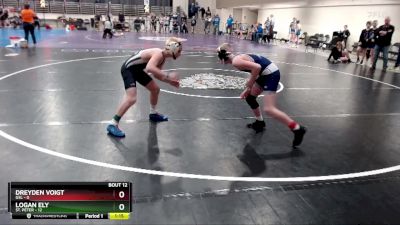 105 lbs Finals (8 Team) - Logan Ely, St. Peter vs Dreyden Voigt, GSL