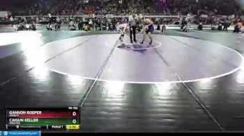 4A 152 lbs Champ. Round 1 - Gannon Roeper, Emmett vs Caigun Keller, Preston