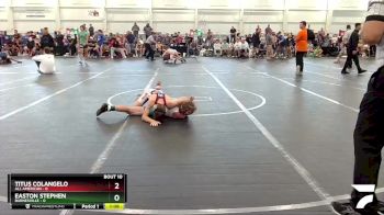 98 lbs Round 3 (8 Team) - Easton Stephen, Barnesville vs Titus Colangelo, All American