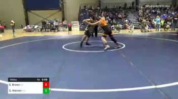 190 lbs Consolation - Steele Brown, Morris Fitness vs Gage Warren, Rockmart Takedown Club