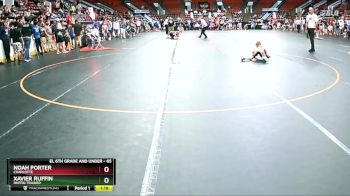 65 lbs Champ. Round 1 - Xavier Ruffin, Ruffin Trained vs Noah Porter, Charlotte