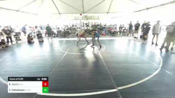 113 lbs Consi Of 8 #2 - Kaden Curry, Silverback WC vs Valentino Sabatasso, Shamba Wrestling