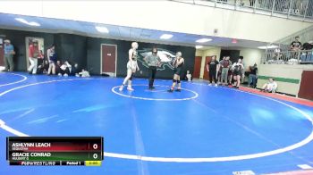 155 lbs Cons. Round 1 - Ashlynn Leach, Sequoyah vs Gracie Conrad, Hulbert G