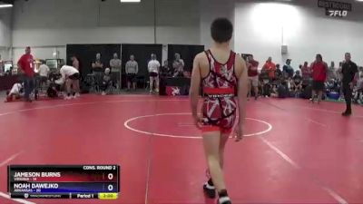 119 lbs 2nd Wrestleback (16 Team) - Colten Jones, Virginia vs Brayden Stockton, Arkansas