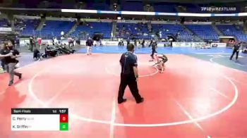 138 lbs Semifinal - Chris Perry, New England vs Kelvin Griffin, Pennsylvania