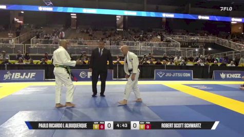 Robert Scott Schwartz vs Paulo Ricardo L Albuquerque 2025 Pan Jiu Jitsu IBJJF Championship