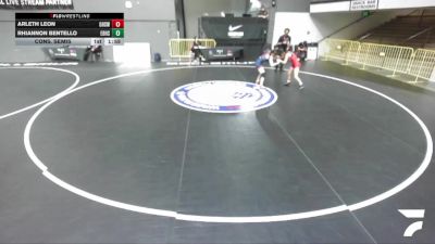 7th Place Match - Arleth Leon, Glendora High School Wrestling vs Rhiannon Bentello, East Bakersfield High School Wrestling