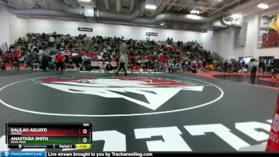 100 lbs Semifinal - Anastasia Smith, Vista Peak vs Dalilah Aguayo, Arvada