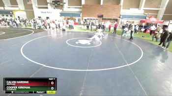 175 lbs Cons. Round 4 - Calvin Harding, Westlake vs Cooper Kirkman, Clearfield