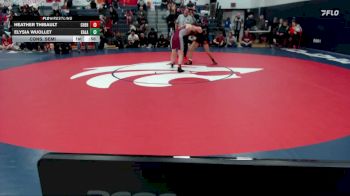 110 lbs Cons. Semi - Elysia Wuollet, Kalama (Girls) vs Heather Thibault, W. F. West (Girls)