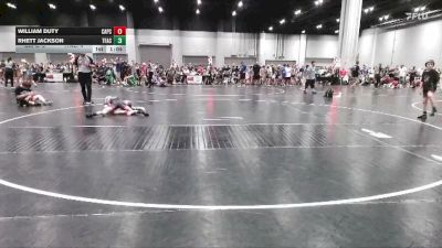 77 lbs Round 2 (4 Team) - William Duty, Captial City WC vs Rhett Jackson, The Factory