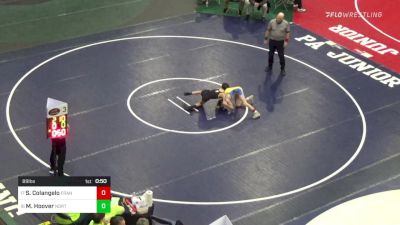 89 lbs Round Of 32 - Salvatore Colangelo, Franklin Regional vs Myles Hoover, North Allegheny