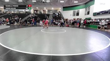 155 lbs 1st Place Match - Isabella Pinson, Ray Pec vs Arden Jellen, Rogers High School Wrestling