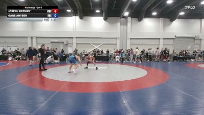 144 lbs Cons. Quarters - Joseph Drewry, Wave Wrestling Club vs Gage Ahysen, Raider Wrestling Club