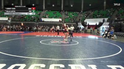 1-5A 120 Cons. Round 2 - Ella Latta, Piedmont vs Lenzy Cox, Brooks