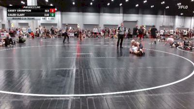 123 lbs Round 2 (4 Team) - Caleb Clary, Slam Factory vs Casey Crumpton, Inner Champs