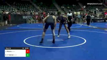 157 lbs Consolation - Isaac Moore, Westmoore vs Kaleb Valdez-lemos, Black Fox Academy