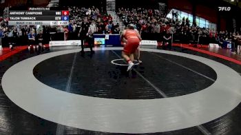 92kg Champ. Round 1 - Anthony Campione, Montreal Wrestling Club vs Talon Tumback, Swift Current Titans Wrestling.