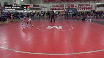 55 lbs Quarterfinal - Maddax McLaughlin, Heartland Wrestling Academy vs Archer Dunn, Lakeville Youth Wrestling Asso