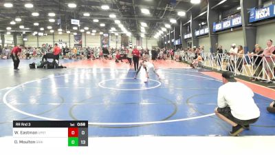 65 lbs Rr Rnd 3 - Wyatt Eastman, Upstate Uprising White vs Dominick Moulton, Grain House Grapplers