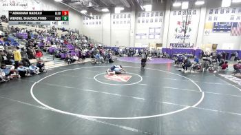 157 lbs Cons. Round 5 - Abraham Nadeau, Blackman vs Wendel Shackelford, Union County