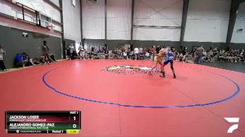 120 lbs Cons. Round 4 - Jackson Losee, FordDynastyWrestlingClub vs Alejandro Gomez-Paz, Askeo International Mat Club