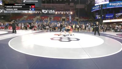 110 lbs Champ. Rd Of 32 - Ashley Basmajian, IL vs Kendall Moe, IN