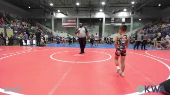 52 lbs 3rd Place - Daxton Houston, Skiatook Youth Wrestling vs Colton Contreras, Raw Wrestling Club