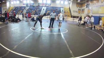 150 lbs Round 7 (8 Team) - Jeremiah Johnson, Cocoa Beach WC vs Vince Bern, Naperville Central