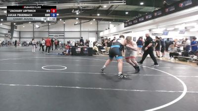 110 kg Champ. Round 1 - Zachary Leftwich, BTC vs Lucas Feuerbach, Big Game Wrestling Club