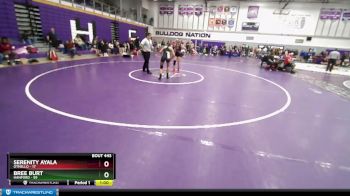 130 lbs Cons. Round 5 - Serenity Ayala, Othello vs Bree Burt, Hanford