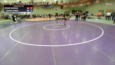110 A Champ. Round 2 - Adriana Gomez, Colorado Mesa University vs Briseis Serrano, Southern Oregon University
