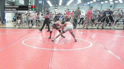106 lbs Rr Rnd 2 - Donavan Evans, TNWC White - HSB vs Steven Vidal, Team Dark Horse Black - HSB