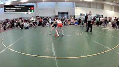 74-78 lbs Quarterfinal - Lillianna Holmes, 84 Athletes vs PJ Tarrant, Hanover Hawkeye Wrestling