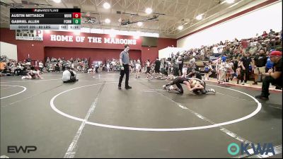80 lbs Rr Rnd 5 - Austin Mittasch, Morrison Takedown Club vs Gabriel Allen, Ponca City Wildcat Wrestling