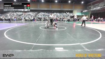 46 lbs Round Of 16 - Logan Le, Rancho Bernardo Wrestling Club (RBWC) vs Jacob Street, Capital City Wrestling Club