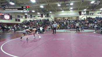 113 lbs Cons. Round 3 - Desmond Walter, Harrisburg vs Kole Johnson-Peterson, Greene County