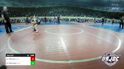 80 lbs Semifinal - Dalton Perkins, Scrap Yard Training vs Aiven Martinez, Maverick Elite Wrestling