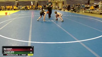 115 lbs Quarterfinals (8 Team) - Bly Scott, Worthington vs Tucker King, LPGE/B Wolves