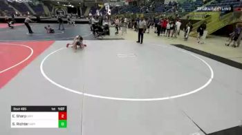 88 lbs Rr Rnd 4 - Ethan Sharp, Uintah Wrestling vs Shea Richter, Rapid City Stevens