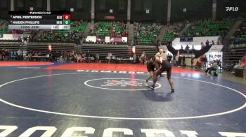 1-5A 152 Cons. Semi - Kaiden Phillips, Hayden vs April Perterson, Alexandria HS