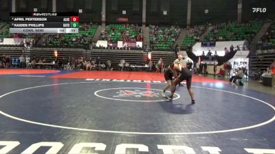 1-5A 152 Cons. Semi - Kaiden Phillips, Hayden vs April Perterson, Alexandria HS