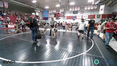 60 lbs 3rd Place - Wyatt Garcia, Wagoner Takedown Club vs Cooper Simpson, Salina Wrestling Club