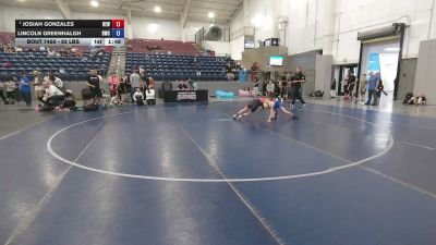 82 lbs Cons. Sub-semis - Josiah Gonzales, Betterman Elite Wrestling vs Lincoln Greenhalgh, Ravage Wrestling Club